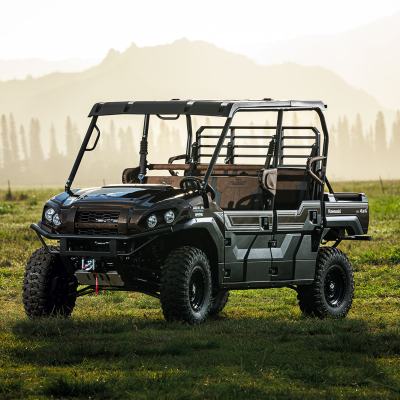 a truck that is sitting on top of a grass covered field